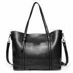 Nyomi Bolso Tote para Mujer – Shopper Grande Elegante de Cuero Premium Chic