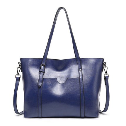 Nyomi Bolso Tote para Mujer – Shopper Grande Elegante de Cuero Premium Chic