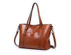 Nyomi Bolso Tote para Mujer – Shopper Grande Elegante de Cuero Premium Chic