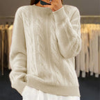 Naomi Jersey de Lana para Mujer – Suéter Elegante Premium Cálido y Moderno