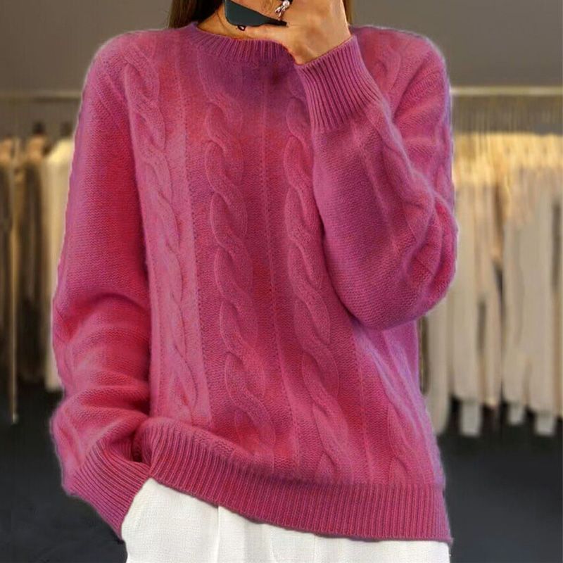 Naomi Jersey de Lana para Mujer – Suéter Elegante Premium Cálido y Moderno