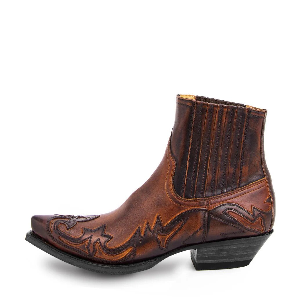 Thea Botas Cowboy de Cuero – Estilo Western Auténtico y Máximo Confort