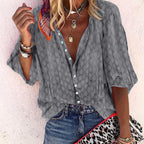 Billie Blusa de Verano para Mujer – Blusa Ligera Elegante y Transpirable Chic