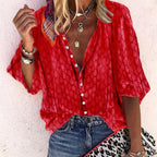 Billie Blusa de Verano para Mujer – Blusa Ligera Elegante y Transpirable Chic