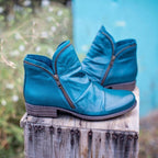 Valentina Botas de Cuero para Mujer – Botines Elegantes con Cremallera Chic