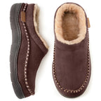 Mateo Pantuflas para Hombre – Zapatillas Cálidas con Forro Suave y Suela Antideslizante