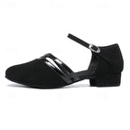 Zeline Zapatos de Baile para Mujer – Tacones Latinos Elegantes Antideslizantes