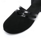 Zeline Zapatos de Baile para Mujer – Tacones Latinos Elegantes Antideslizantes