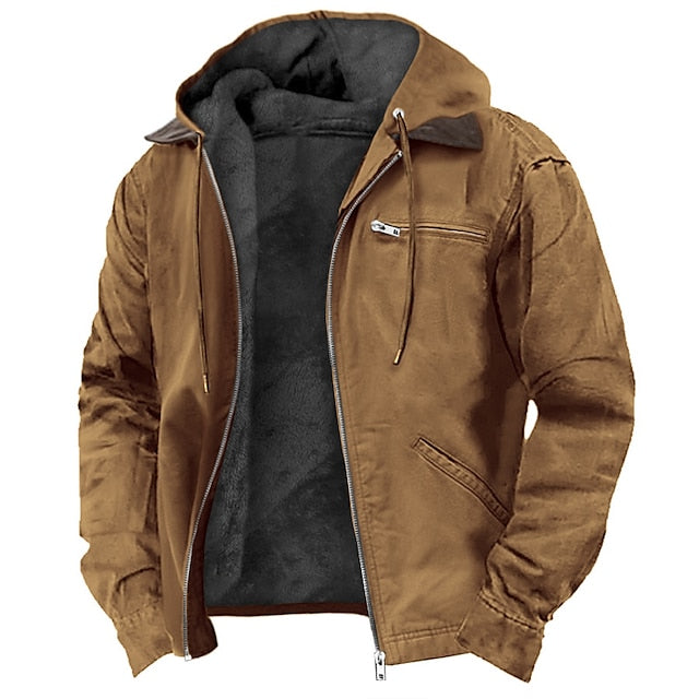 Jacob Chaqueta Outdoor para Hombre – Cazadora Ligera Impermeable Casual Chic